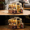 Rolife Cozy Kitchen 3D Wooden Puzzle DIY Miniature House Kit Gift for Kids DG159