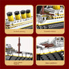 Building Block Assembly Toy Titanic Giant Boy Girl Puzzle Cruise Ship Model