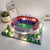 Madrid Style Soccer Stadium Model Micro Mini Diamond Block Kit Kids Adult Assemble Barcelona Football Field Brick Set Puzzle Toy