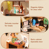 Rolife Cozy Kitchen 3D Wooden Puzzle DIY Miniature House Kit Gift for Kids DG159