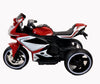 Vibrant Red 6V Electric Motorcycle for Children - Engaging Ride-On Toy for Young Adventurers