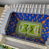 Madrid Style Soccer Stadium Model Micro Mini Diamond Block Kit Kids Adult Assemble Barcelona Football Field Brick Set Puzzle Toy