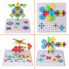 193Pcs Electric Drill Screw 3D Puzzle Toys for Children