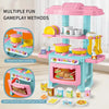Mini Kitchen Counter Play Set ,Toy Gift Kid Boy Children