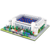 Madrid Style Soccer Stadium Model Micro Mini Diamond Block Kit Kids Adult Assemble Barcelona Football Field Brick Set Puzzle Toy