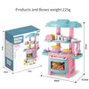 Mini Kitchen Counter Play Set ,Toy Gift Kid Boy Children