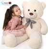 Giant 39-Inch Teddy Bear - Perfect Large Stuffed Animal for Baby Showers and Boys!