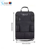 Car Back Seat Organizer with Touch Screen Tablet Holder and Automatic Storage Pocket for Travel