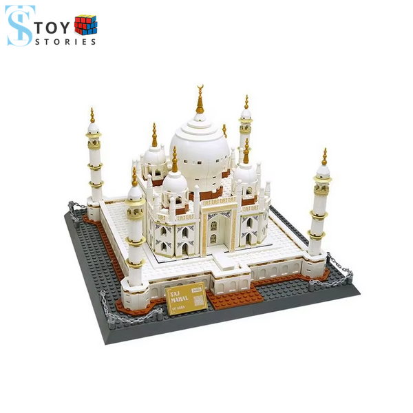 1113Pcs Creative Building Blocks Set World Great Architecture Large Taj Mahal Model Kit Bricks to Kids Toy Compatible with 10189
