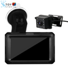 1080P Baby Car Monitor with 4.3'' IPS Screen and Night Vision - Adjustable Wide View Baby Car Mirror