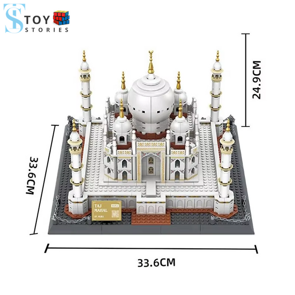 1113Pcs Creative Building Blocks Set World Great Architecture Large Taj Mahal Model Kit Bricks to Kids Toy Compatible with 10189