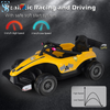 12V Electric Ride-On Car for Kids with Remote Control and LED Lights