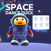 Musical Dancing Baby Duck Toy with Lights & Sounds - Interactive Robot for Infants & Kids