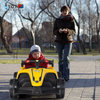12V Electric Ride-On Car for Kids with Remote Control and LED Lights