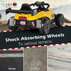 12V Electric Ride-On Car for Kids with Remote Control and LED Lights