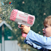 40-Hole Handheld Fully Automatic Space Light Bubble Machine - Electric Children's Toy (Battery and Bubble Solution Not Included)