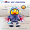 Musical Dancing Baby Duck Toy with Lights & Sounds - Interactive Robot for Infants & Kids